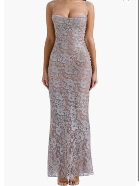 anabella fuchsia lace up maxi dress Cb Anabella Dress House Of Cb Evening Dresses Anabella Maxi Dress Book My Look Brisbane
